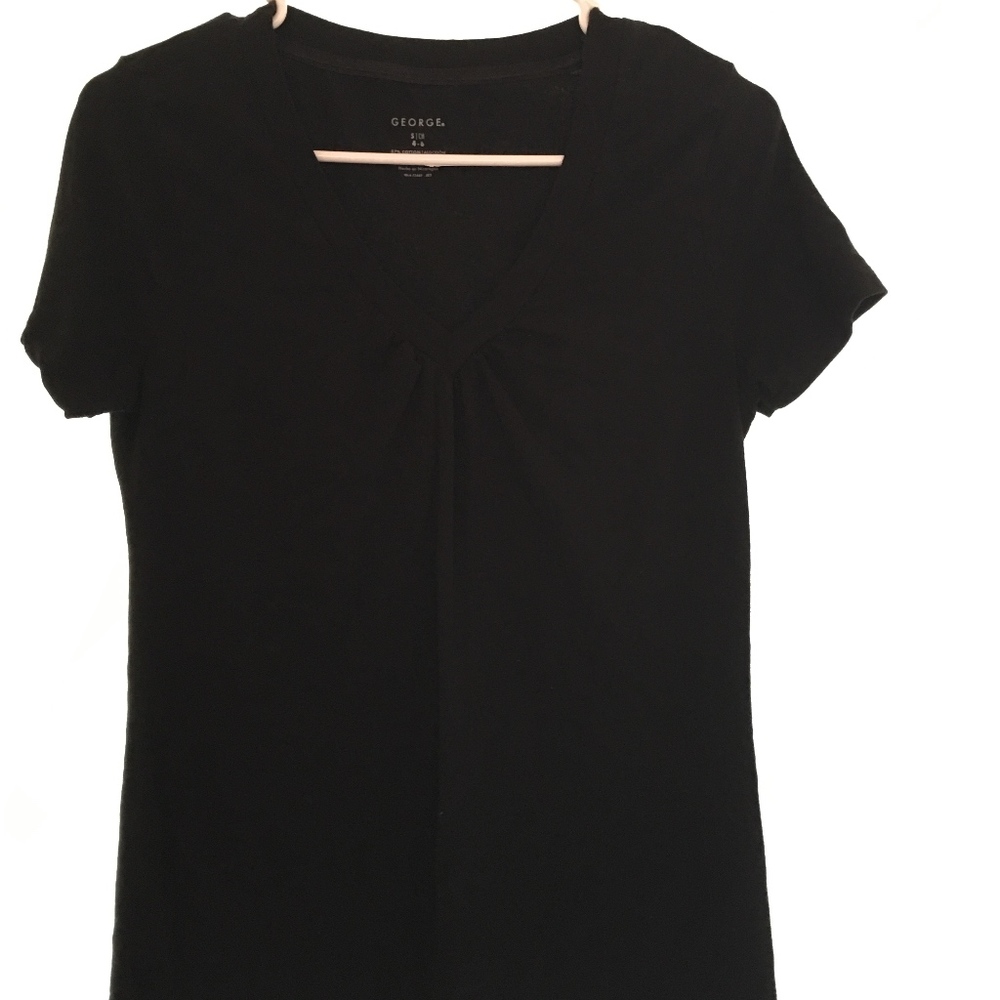 Basic Black Vneck
